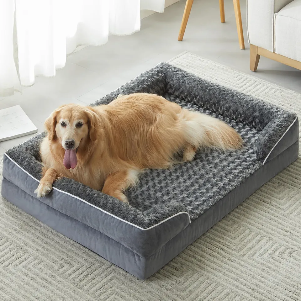 Cama Ortopédica Premium para Perros Grandes